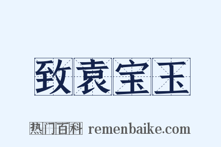 致袁宝玉是什么意思的图片